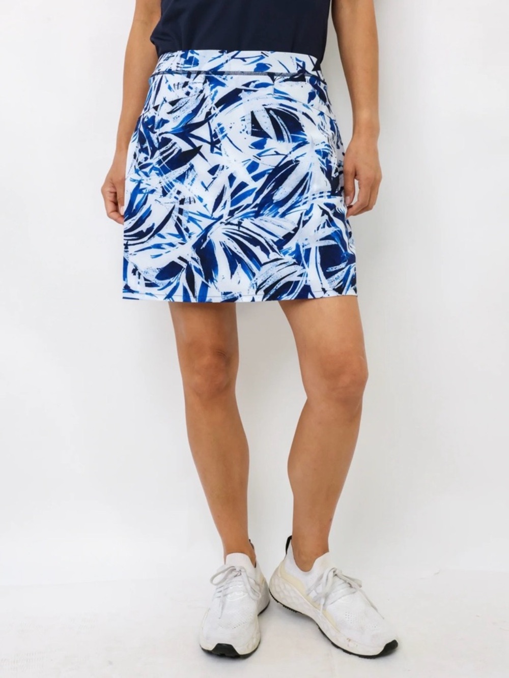 🆕 RLX Ralph Lauren 17" Printed Straight Skort Size Small